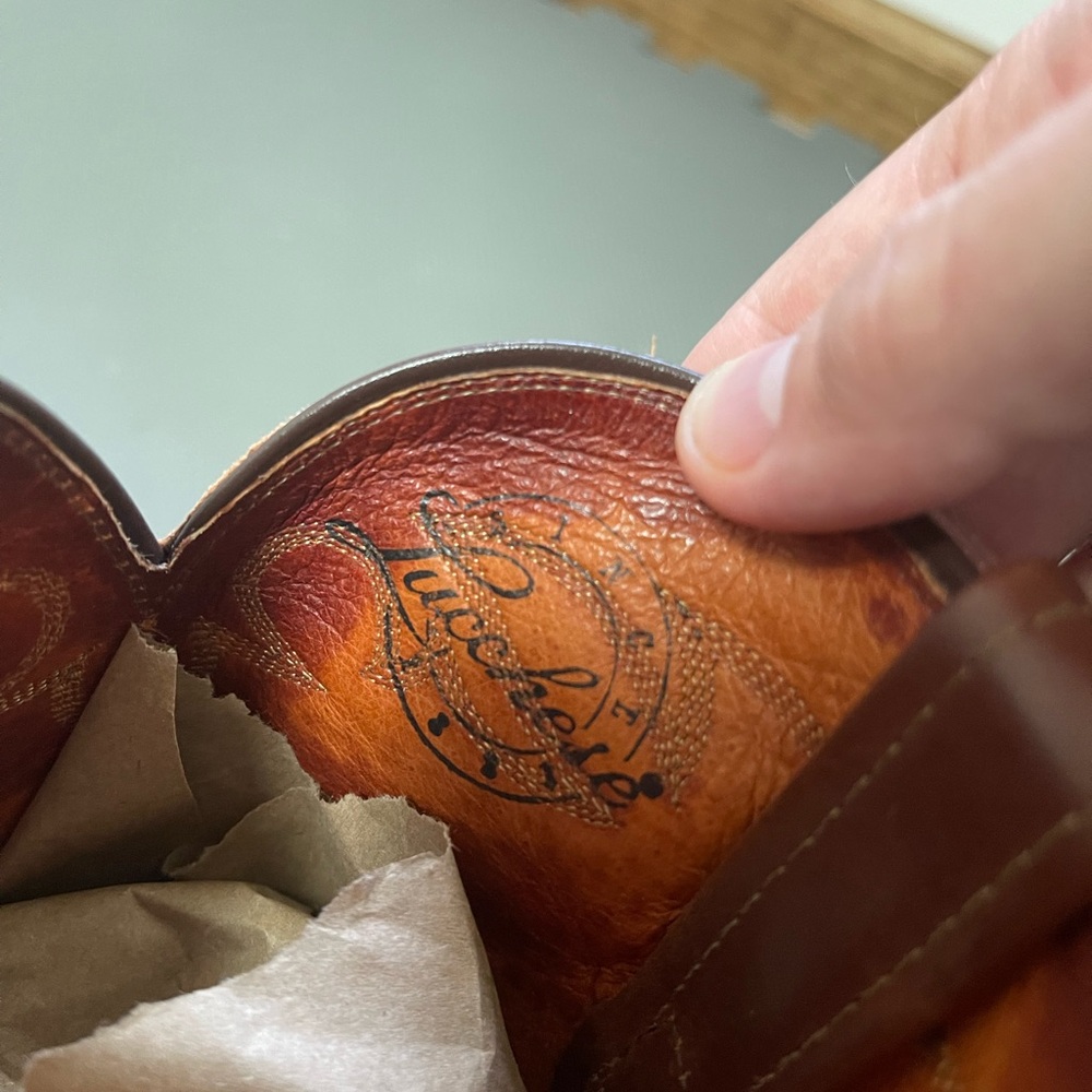 Lucchese Roper Round Toe Boots - Picture 10 of 16